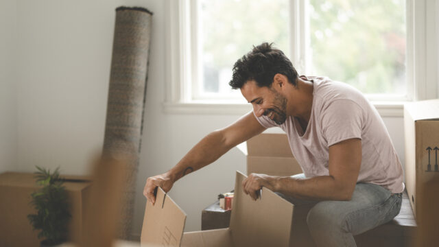 Young-male-packing-box
